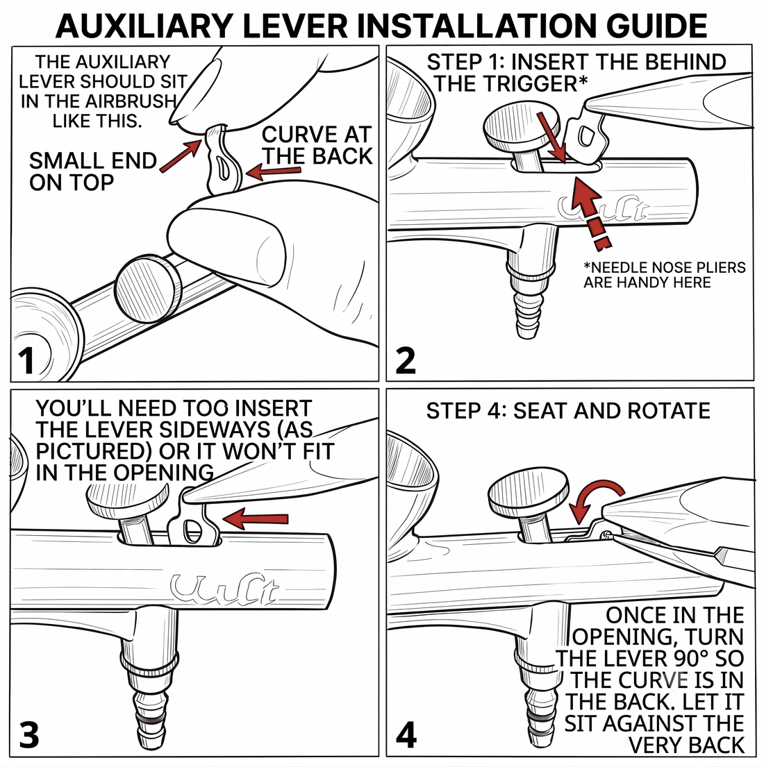 Fix Your Airbrush Trigger: Why the Back Lever Won’t Fit