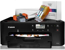 Load image into Gallery viewer, Watson &amp; Webb TS705a Edible Printer Set for Cake (with Pre-Filled Cartridges) &amp; 25 Sheets Premium Wafer Paper