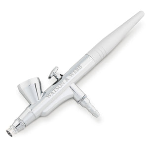 Watson & Webb Replacement Airbrush, 0.4mm Removable Nozzle, Durable Steel & Chrome, Ergonomic Design