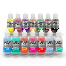 Load image into Gallery viewer, Watson &amp; Webb Airbrush Cake Decorating Kit. Airbrush Kit &amp; 13 Bottle Color Set